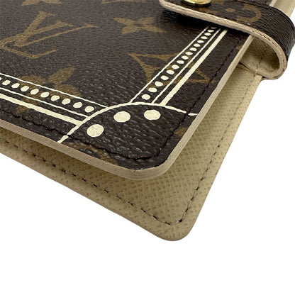 Louis Vuitton Notebook Cover Monogram Canvas Agenda PM Brown 6 Hole Ruler — view 5