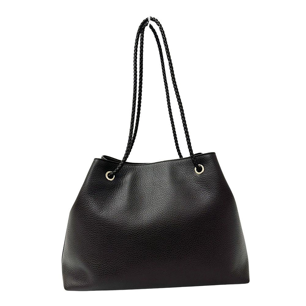 Gucci Tote Leather Dark Brown — view 2