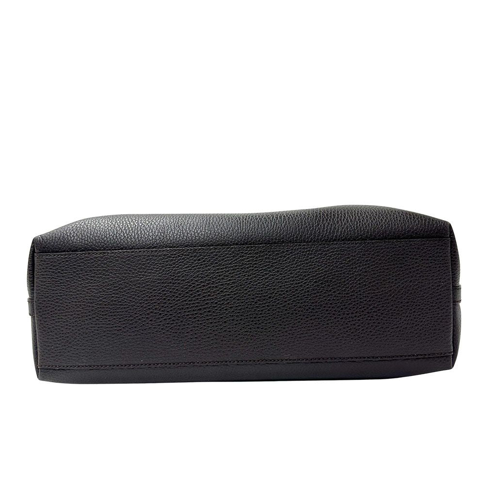Gucci Tote Leather Dark Brown — view 3