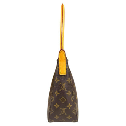 Louis Vuitton Looping MM Monogram Shoulder Bag Canvas Brown — view 5
