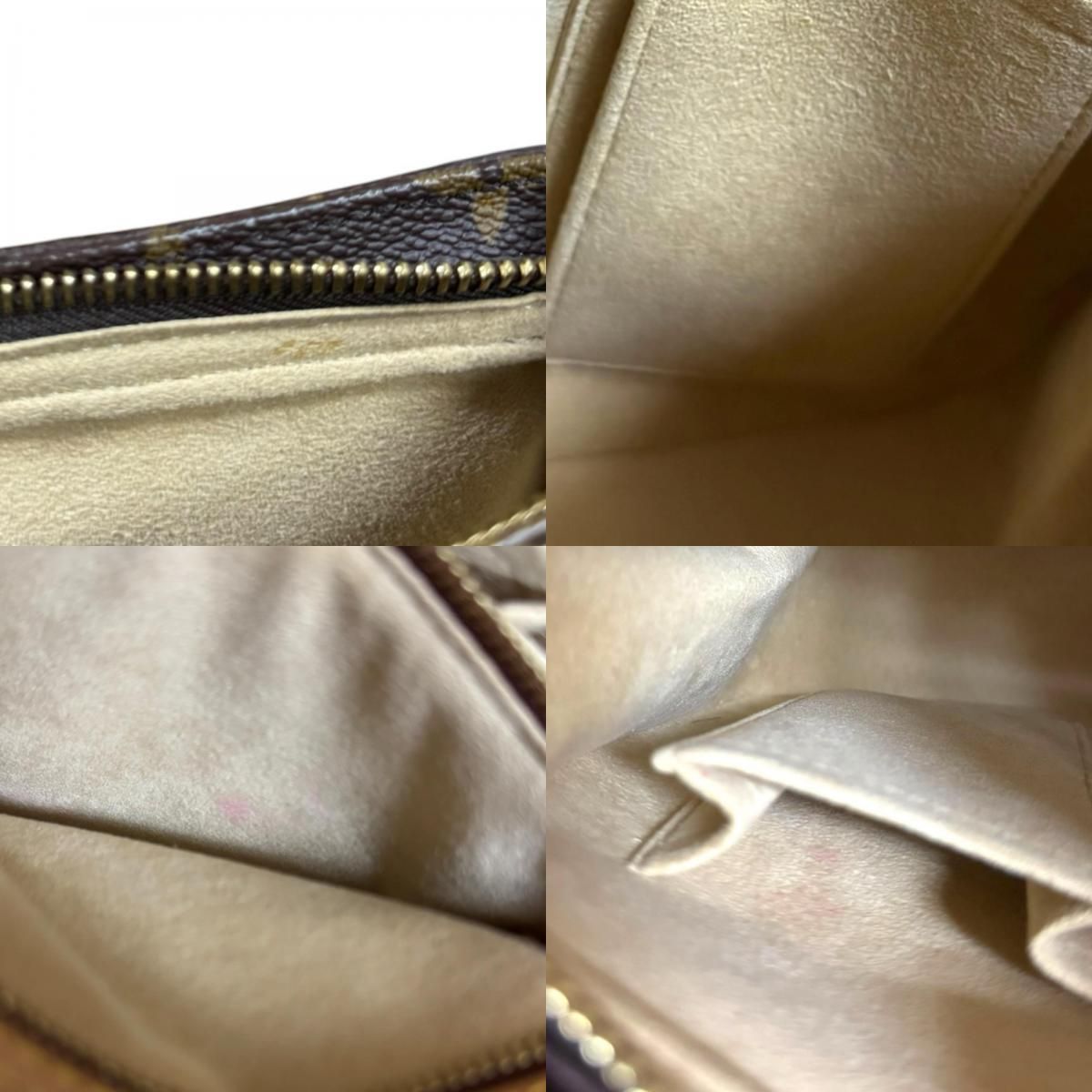 Louis Vuitton Looping MM Monogram Shoulder Bag Canvas Brown — view 9