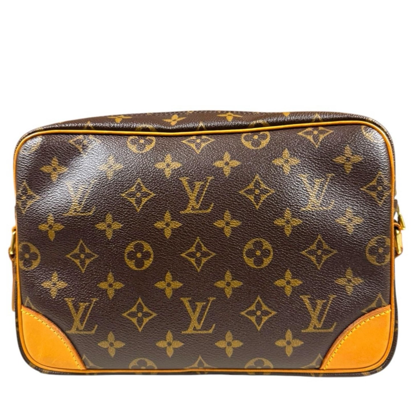 Louis Vuitton Trocadero 27 Monogram Shoulder Bag Canvas Brown — view 3