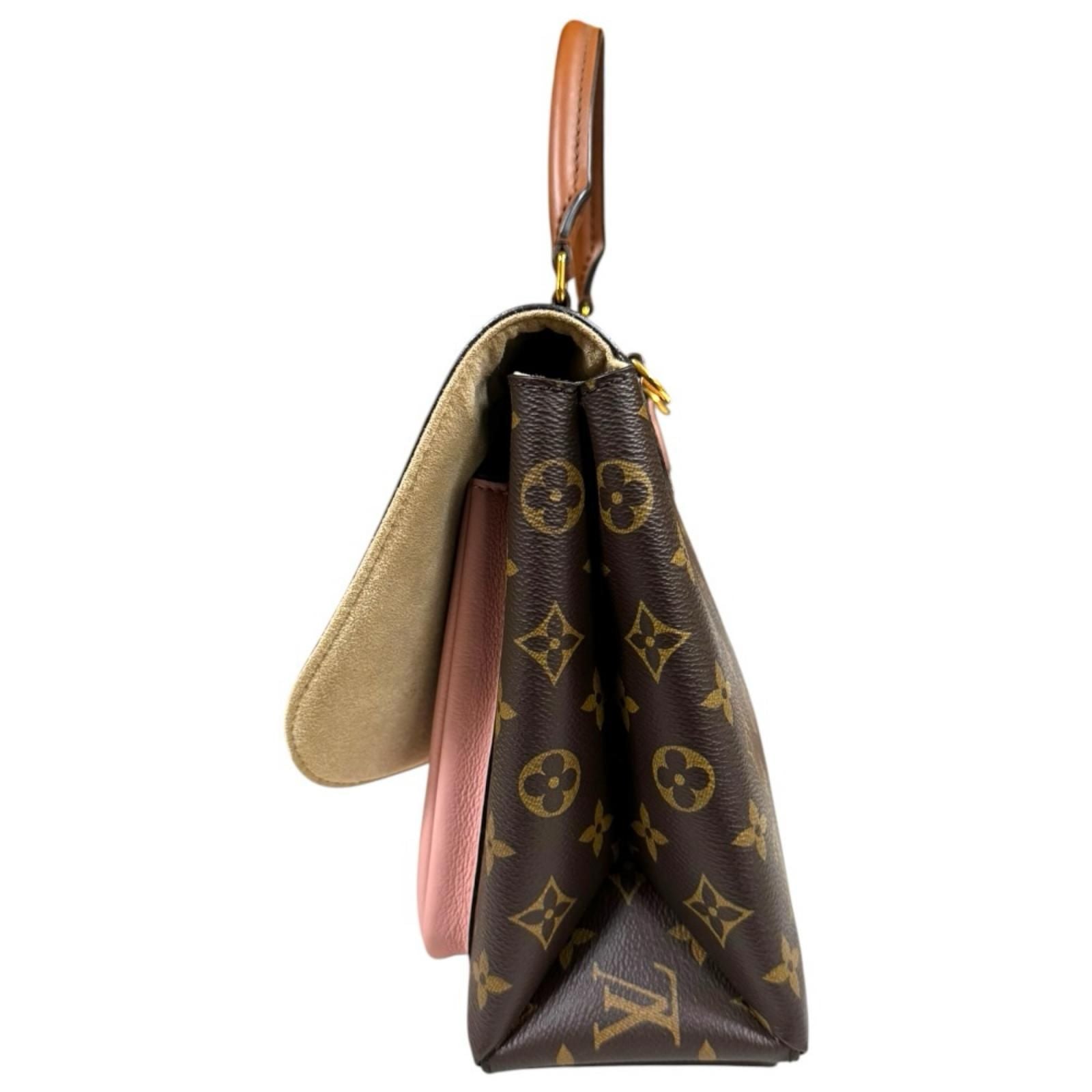 Louis Vuitton Marignan Monogram Shoulder Bag Canvas Brown — view 5