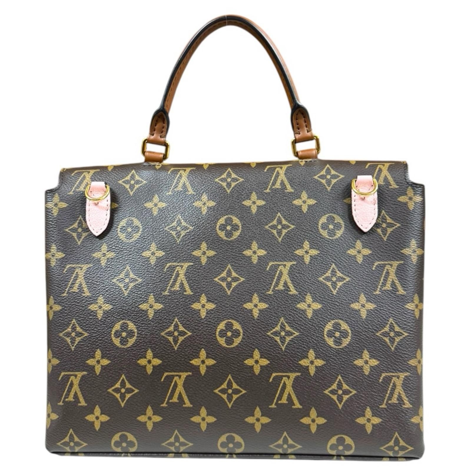 Louis Vuitton Marignan Monogram Shoulder Bag Canvas Brown — view 3