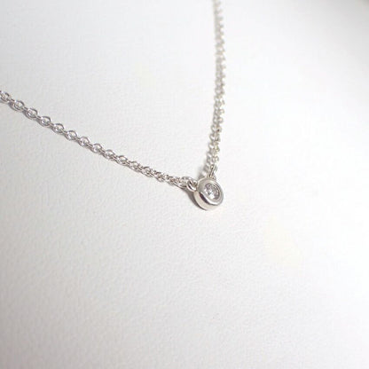 Tiffany & Co 925 by the Yard Diamond NC Necklace — view 3
