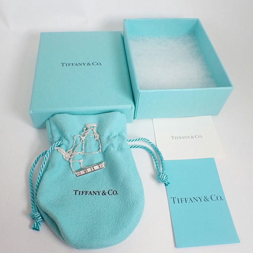 Tiffany & Co 925 Atlas Bar Pendant — view 8
