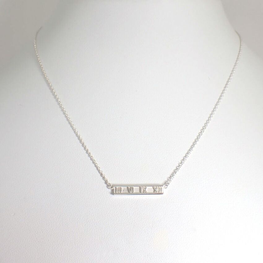 Tiffany & Co 925 Atlas Bar Pendant — view 2