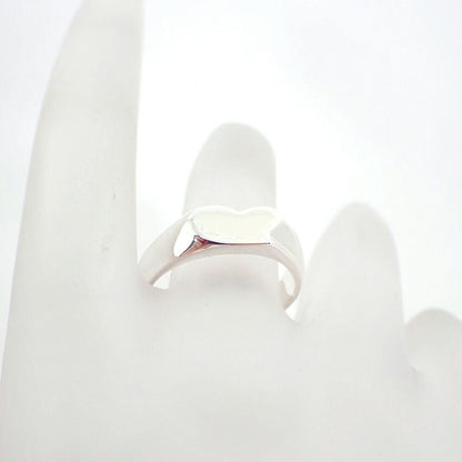 Tiffany & Co 925 Signet Heart Ring — view 5