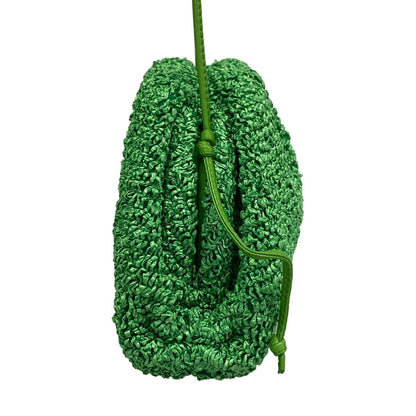 Bottega Veneta Shoulder Bag Mini the Pouch Green Leather — view 2