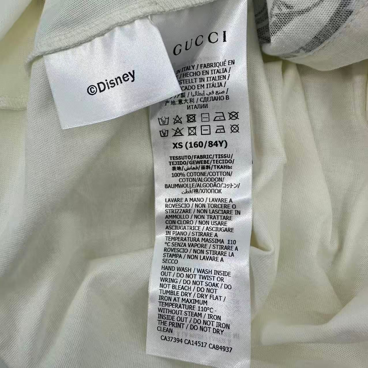 Gucci Disney Collaboration T-Shirt White — view 5