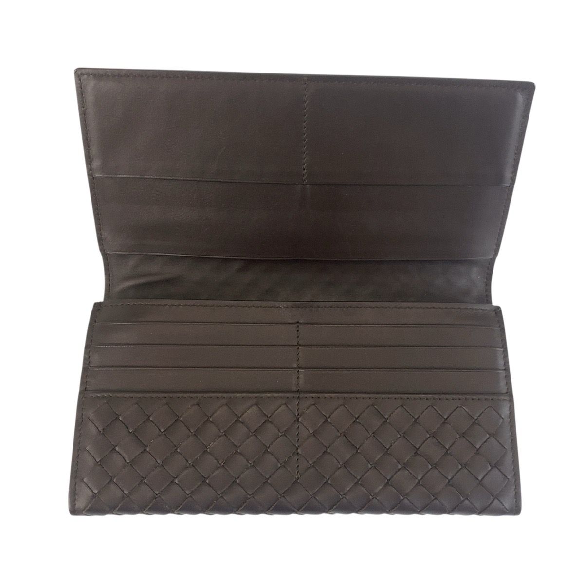 Bottega Veneta Brown Leather Wallet — view 4