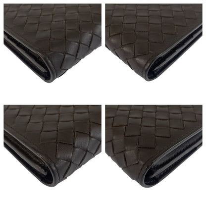 Bottega Veneta Brown Leather Wallet — view 8