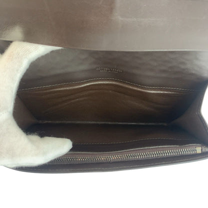 Bottega Veneta Brown Leather Wallet — view 5