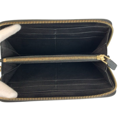 Bvlgari Black Gold Leather FG Wallet — view 4