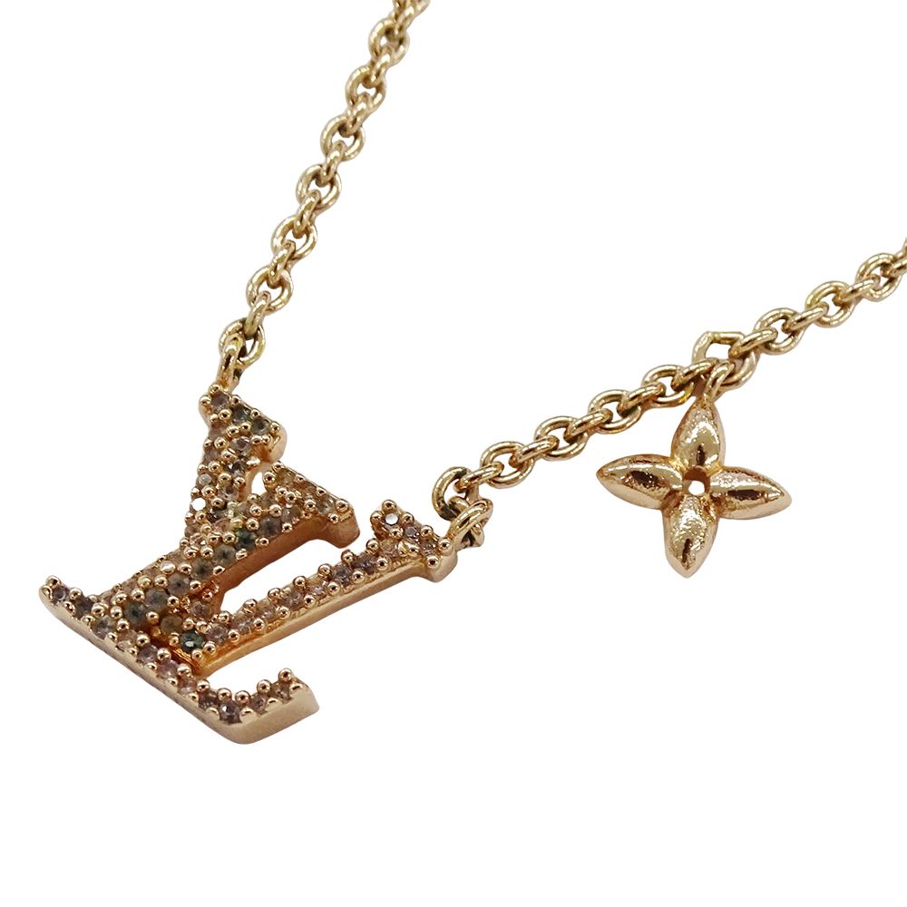 Louis Vuitton Necklace LV Iconic Pink Gold