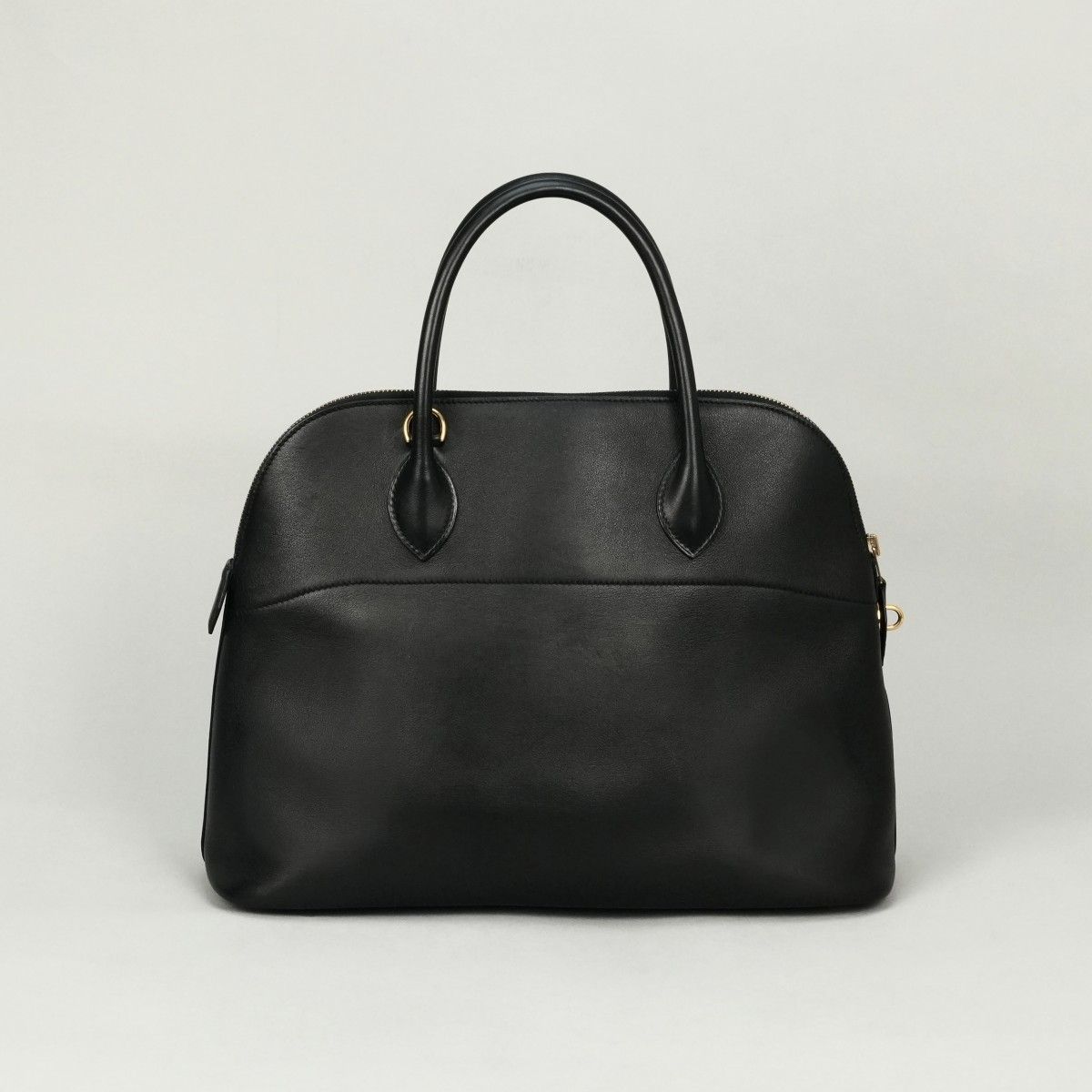 Hermes Bolide 35 Tote Shoulder Bag Garibaldi Noir Black Gold Vo 2-Way — view 4