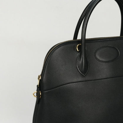 Hermes Bolide 35 Tote Shoulder Bag Garibaldi Noir Black Gold Vo 2-Way — view 2