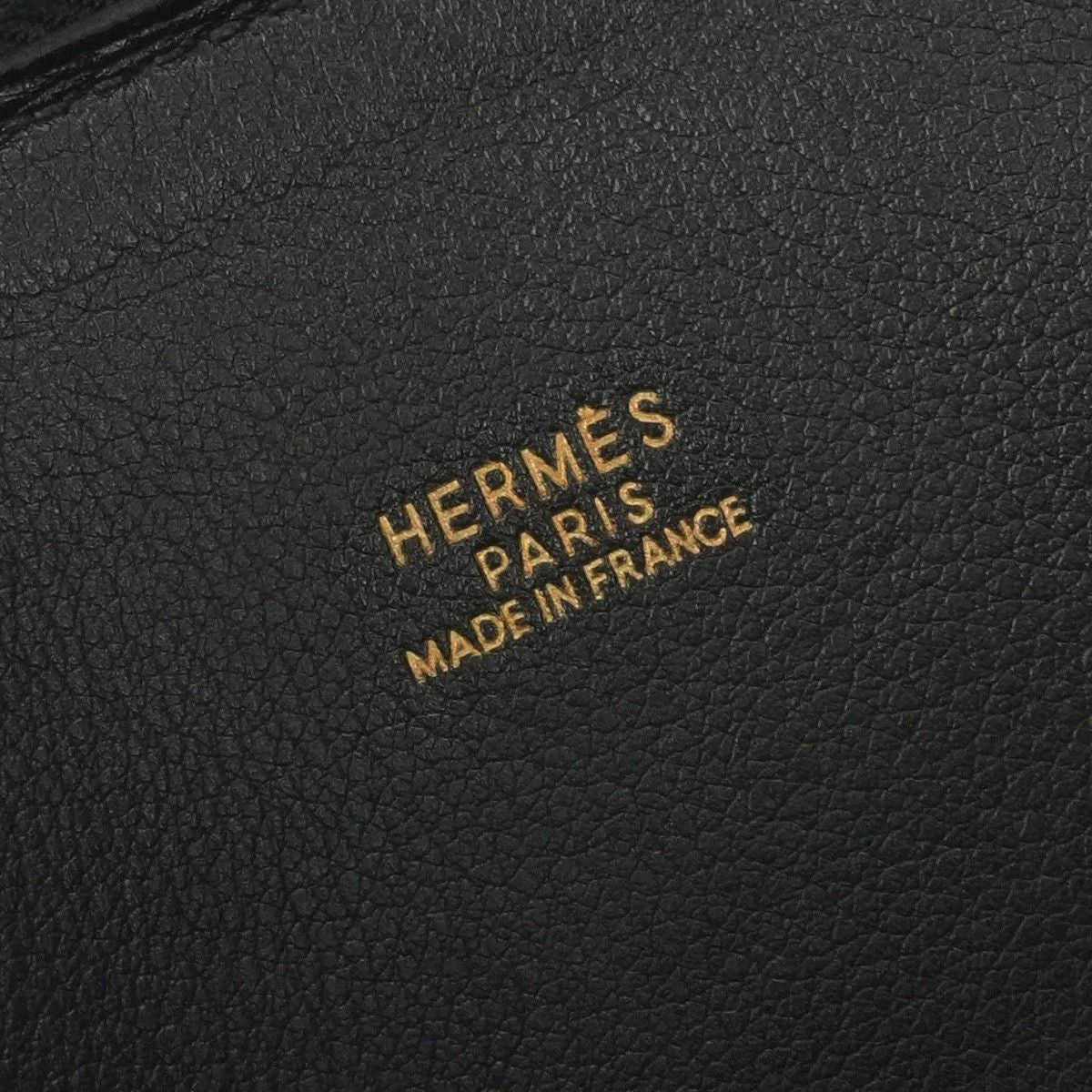 Hermes Bolide 35 Tote Shoulder Bag Garibaldi Noir Black Gold Vo 2-Way — view 8
