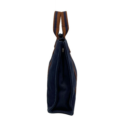 Hermes Tote Fourre Tout PM Navy Dark Brown — view 2