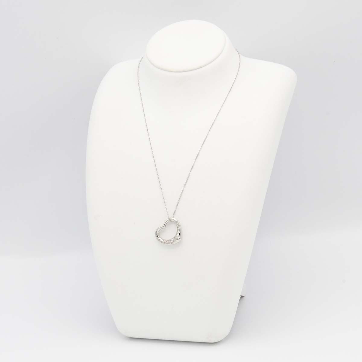 Tiffany & Co Polished Necklace Open Diamond — view 7