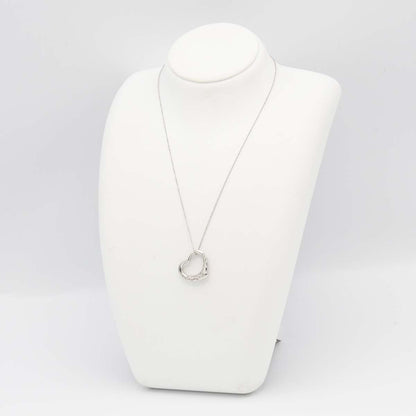 Tiffany & Co Polished Necklace Open Diamond — view 7