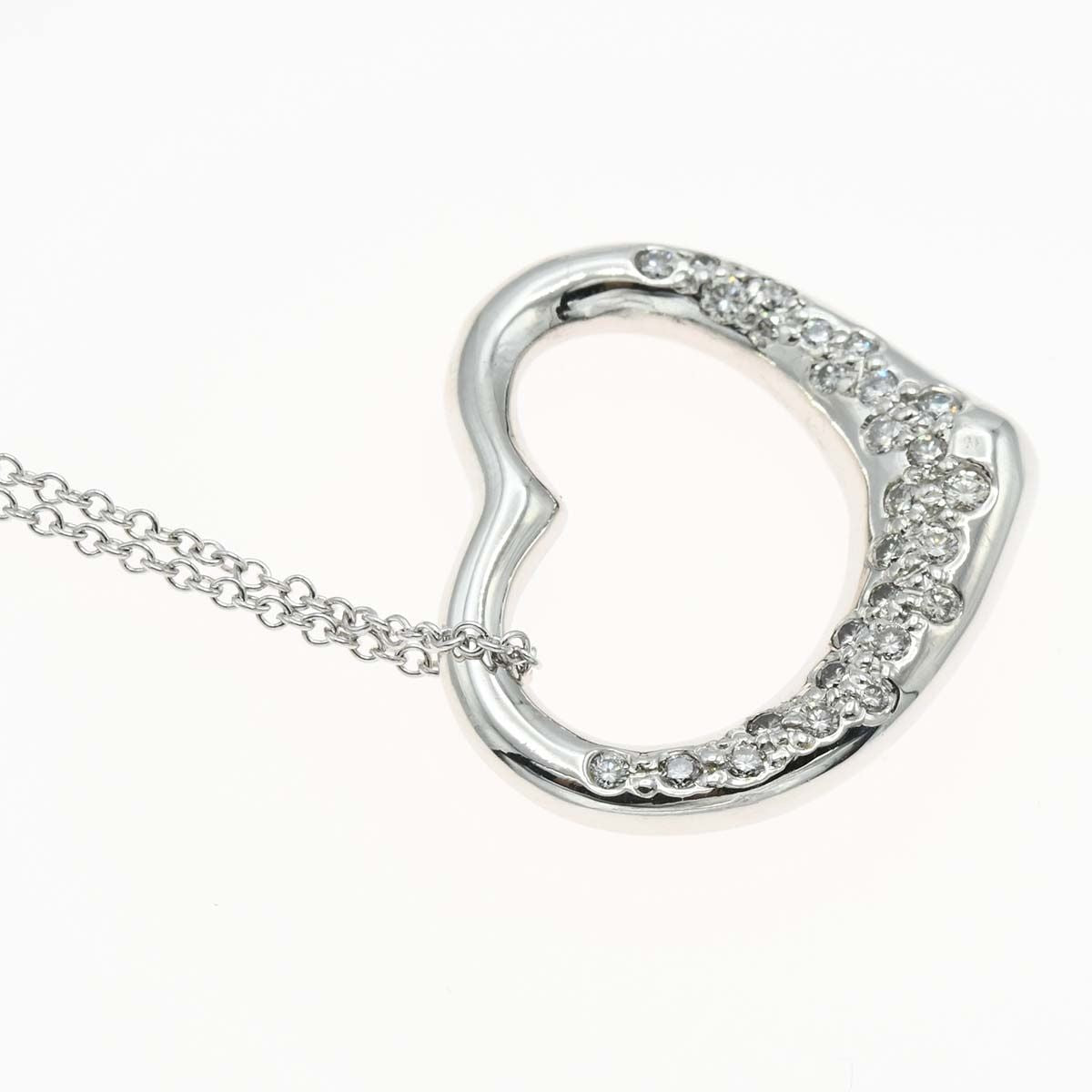 Tiffany & Co Polished Necklace Open Diamond — view 2