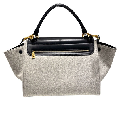 Celine Travelers 2-Way Handbag Felt Leather — view 2