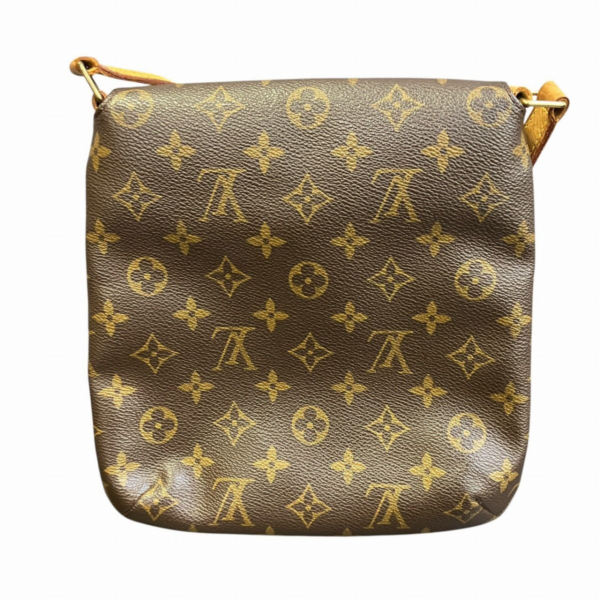 Louis Vuitton Musette Salsa Monogram Shoulder Bag Leather Canvas — view 2