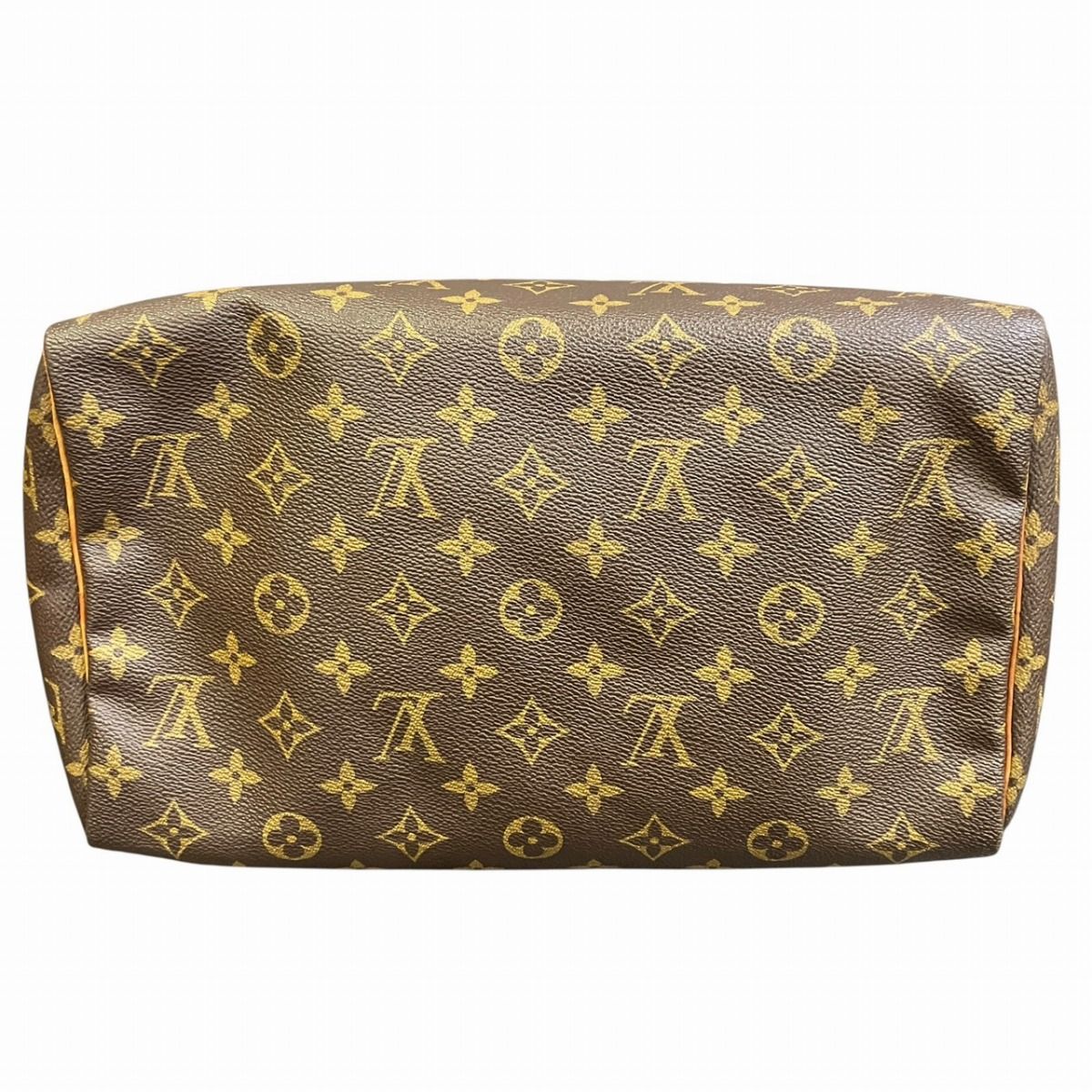Louis Vuitton Speedy 30 Monogram Handbag Leather Canvas — view 3