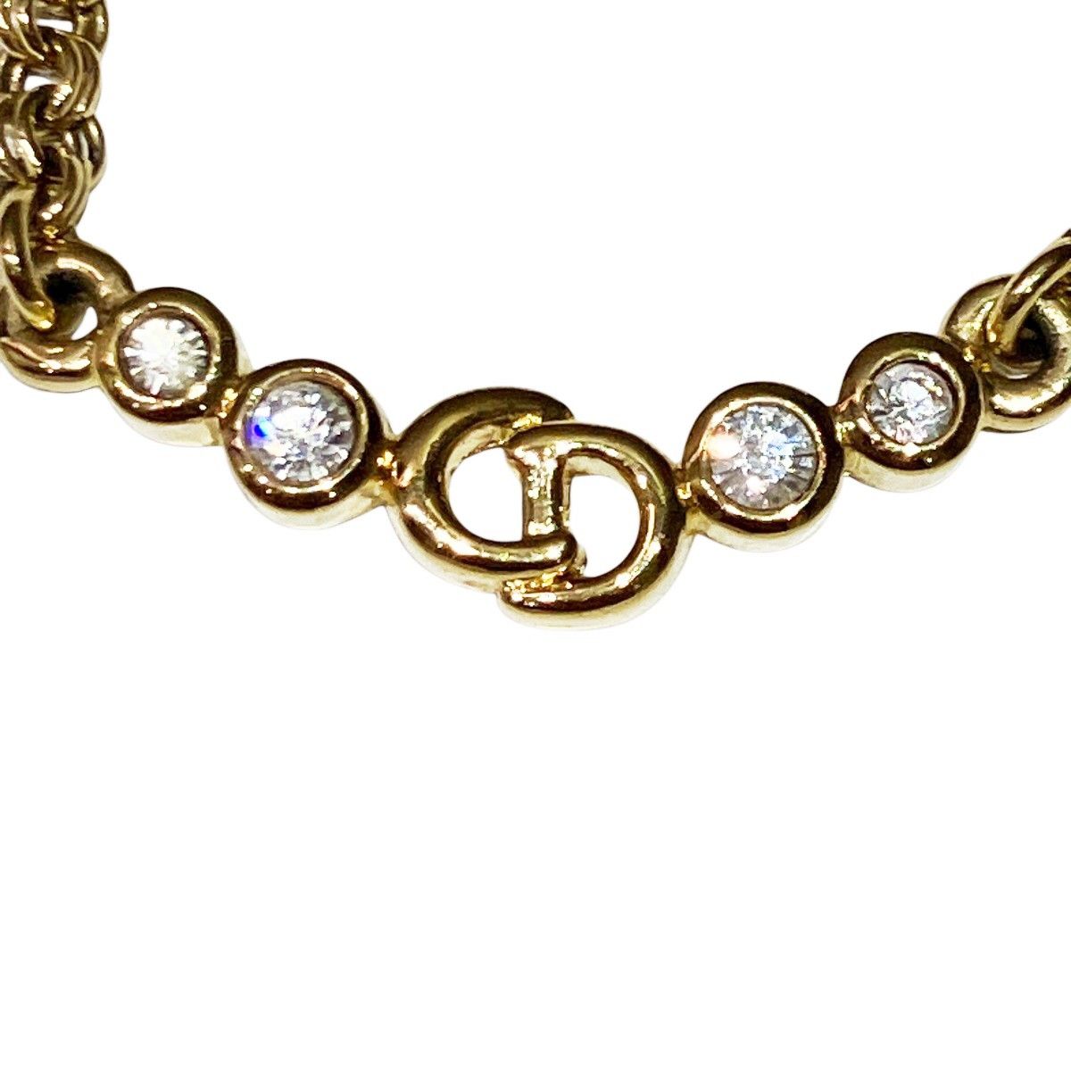 Dior Necklace 43.5 cm Rhinestone