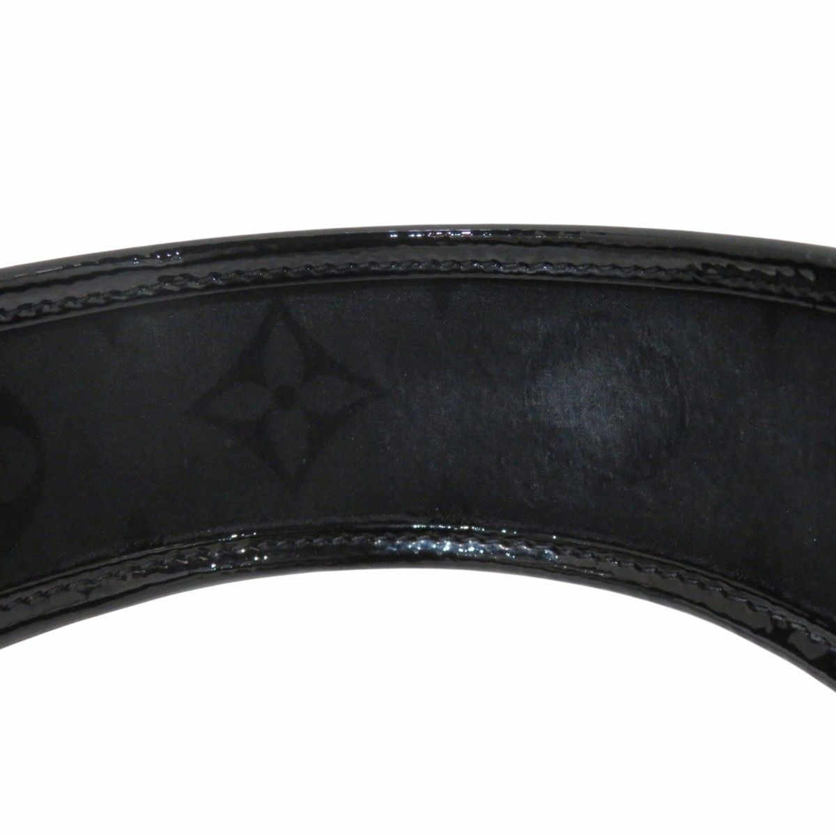 Louis Vuitton Headband Cruiser Monogram Sheep Leather Silk — view 9