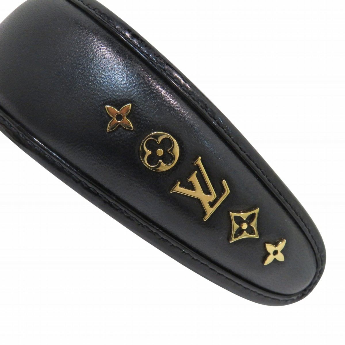 Louis Vuitton Headband Cruiser Monogram Sheep Leather Silk — view 6
