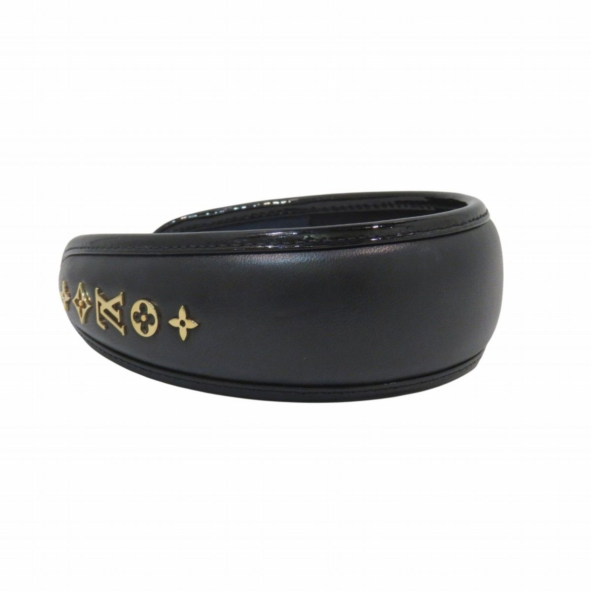 Louis Vuitton Headband Cruiser Monogram Sheep Leather Silk