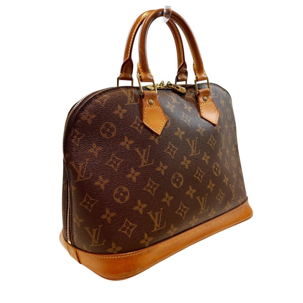 Louis Vuitton Alma Monogram Handbag Canvas — view 9