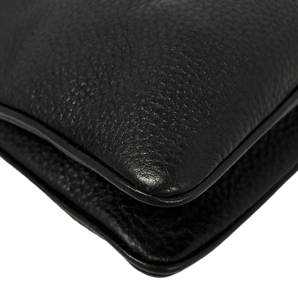 Prada Shoulder Bag Black Leather — view 6