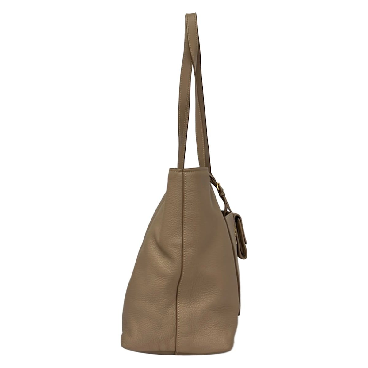 Prada Tote Beige Leather — view 2