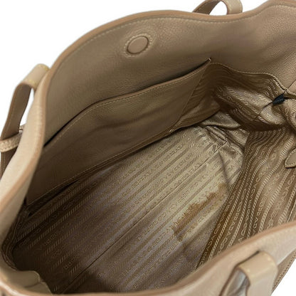 Prada Tote Beige Leather — view 7