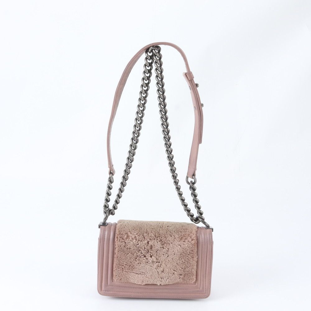Chanel Chain Leather 2-Way Shoulder Bag Crossbody — view 4