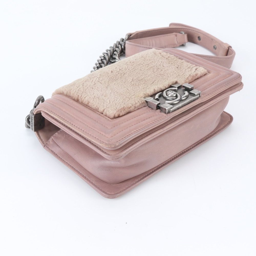 Chanel Chain Leather 2-Way Shoulder Bag Crossbody — view 6