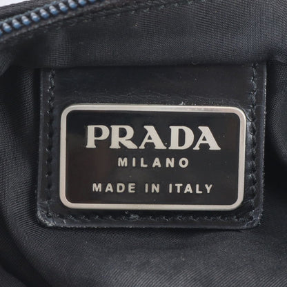 Prada Tessuto Nylon Triangle Logo Shoulder Bag Crossbody Messenger Business — view 9