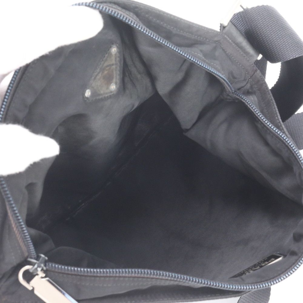 Prada Tessuto Nylon Triangle Logo Shoulder Bag Crossbody Messenger Business — view 7