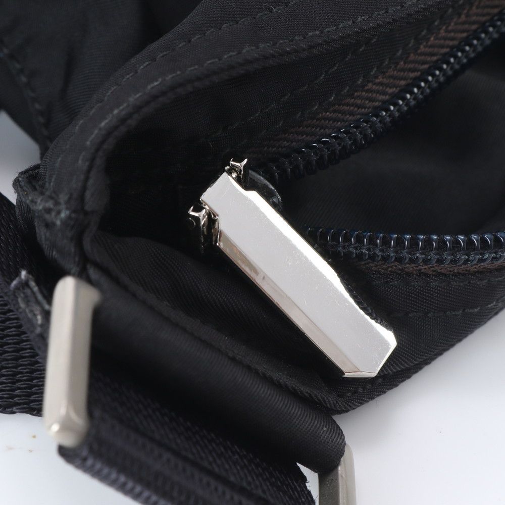 Prada Tessuto Nylon Triangle Logo Shoulder Bag Crossbody Messenger Business — view 8