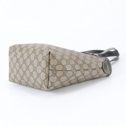 Gucci GG Supreme Leather Hand Mini Tote Brown — view 4