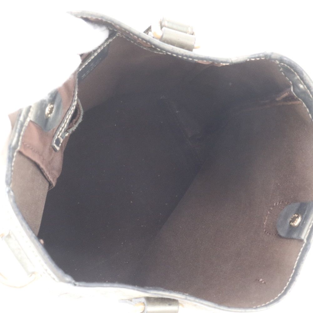 Gucci GG Supreme Leather Hand Mini Tote Brown — view 7
