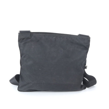 Prada Tessuto Nylon Skull Triangle Logo Leather Shoulder Bag Crossbody UG — view 3