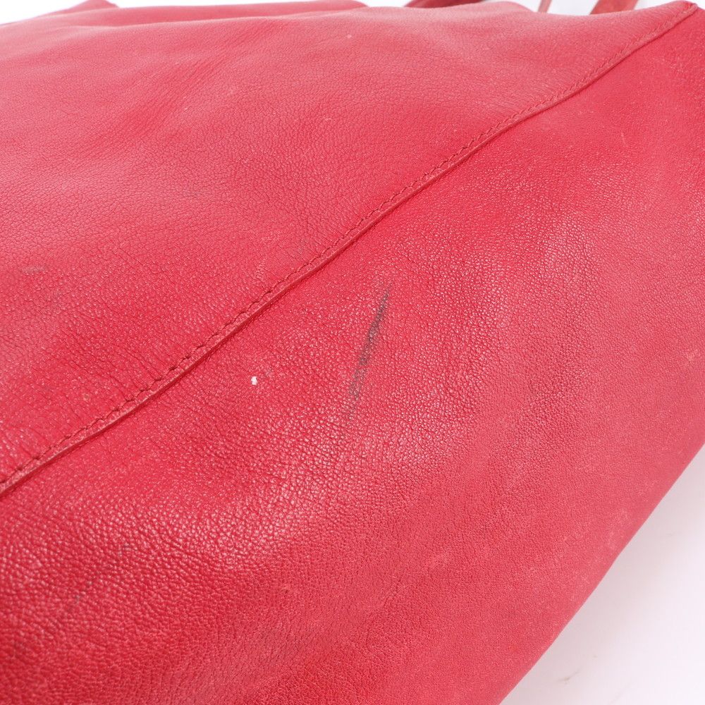 Celine Cabas Horizontal Lambskin Leather Tote Shoulder Hand — view 8