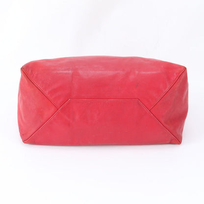 Celine Cabas Horizontal Lambskin Leather Tote Shoulder Hand — view 6