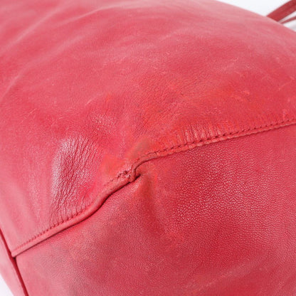 Celine Cabas Horizontal Lambskin Leather Tote Shoulder Hand — view 7