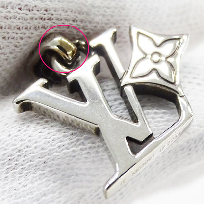 Louis Vuitton Charm Pendant LV Flower Silver — view 6