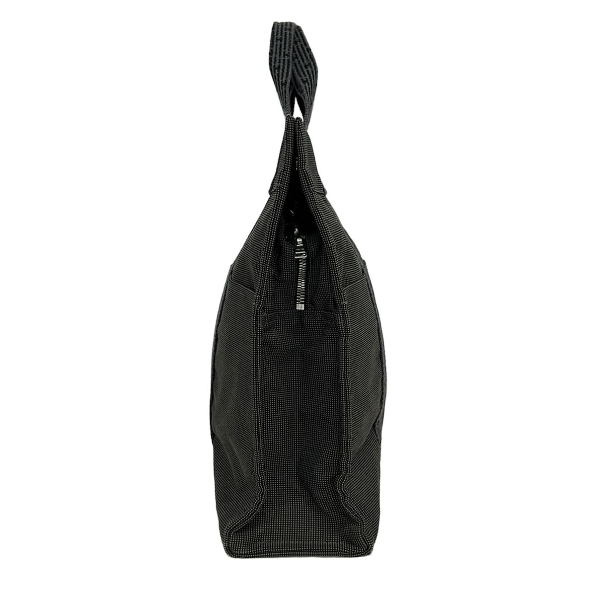 Hermes Handbag Her Line Tote MM Dark Gray Black Vintage — view 2
